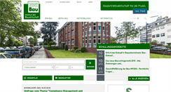 Desktop Screenshot of bwi-bau.de