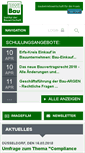 Mobile Screenshot of bwi-bau.de